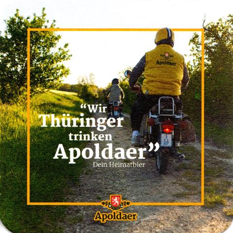 apolda ap-th apoldaer deine zeche 3b (quad185-mopedfahrer)